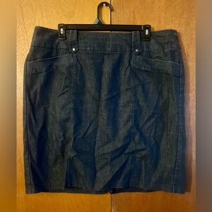 Classic Dark Blue Skirt